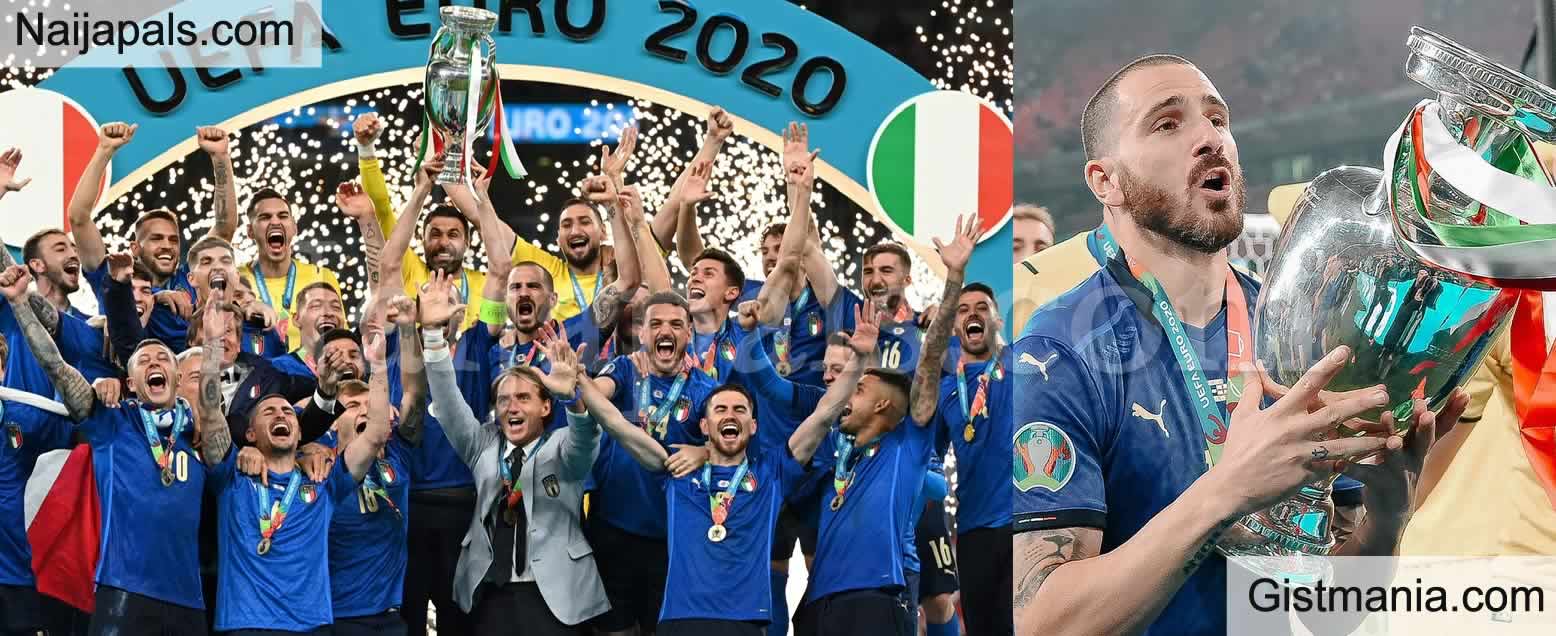 Italy Beat England 3 - 2 To Win Euro 2020 Final In Wembley Stadium ...