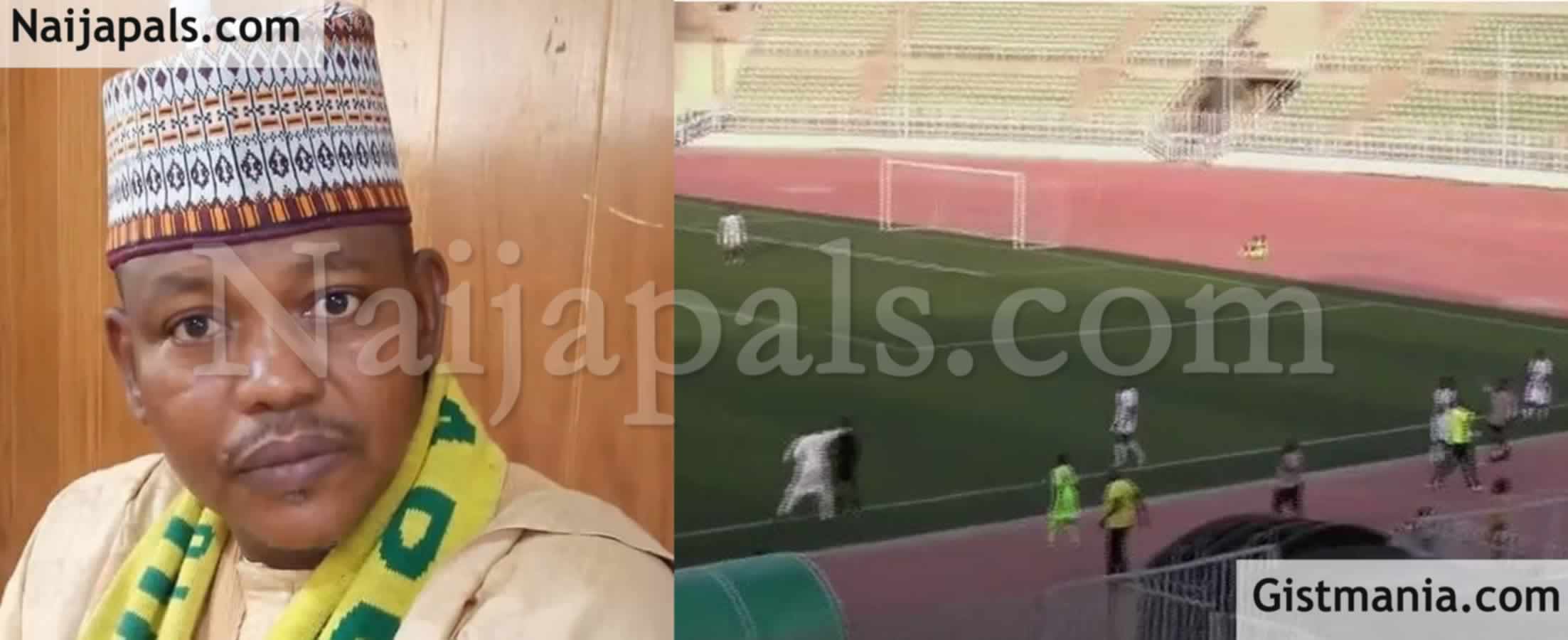 <img alt='.' class='lazyload' data-src='https://img.gistmania.com/emot/smh.gif' /><img alt='.' class='lazyload' data-src='https://img.gistmania.com/emot/soccer.gif' /> <b>Kano Pillars Chairman, Alhaji Jambul Punches Assistant Referee During Nigerian League Match</b> (Video)