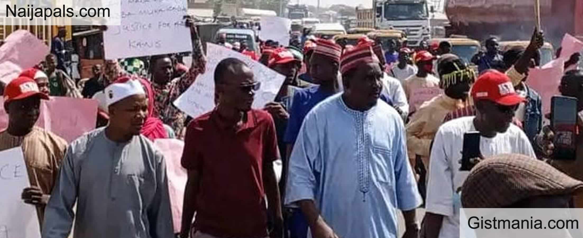 BREAKING: Protest Breaks Out In Kano Over Appeal Court Judgment Against ...