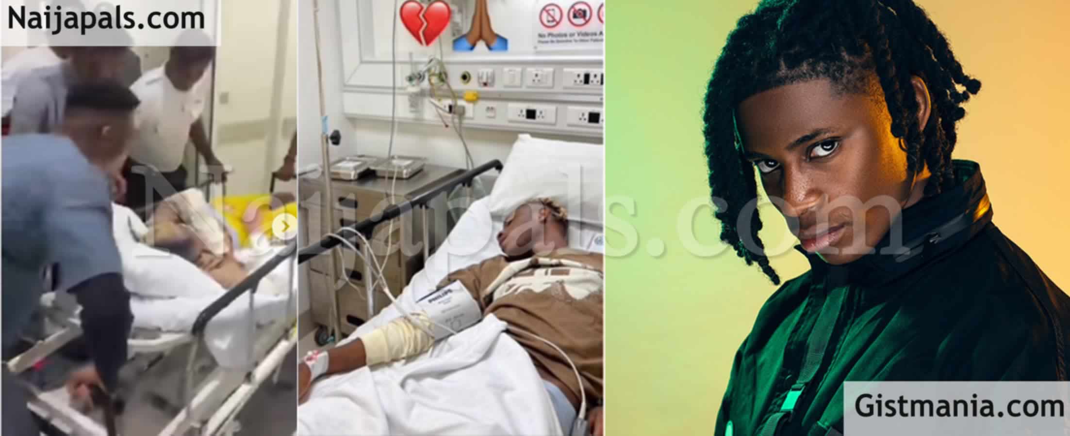 VIDEO: Afrobeat Singer Khaid Rushed to Hospital Due to Excessive Internal Bleeding