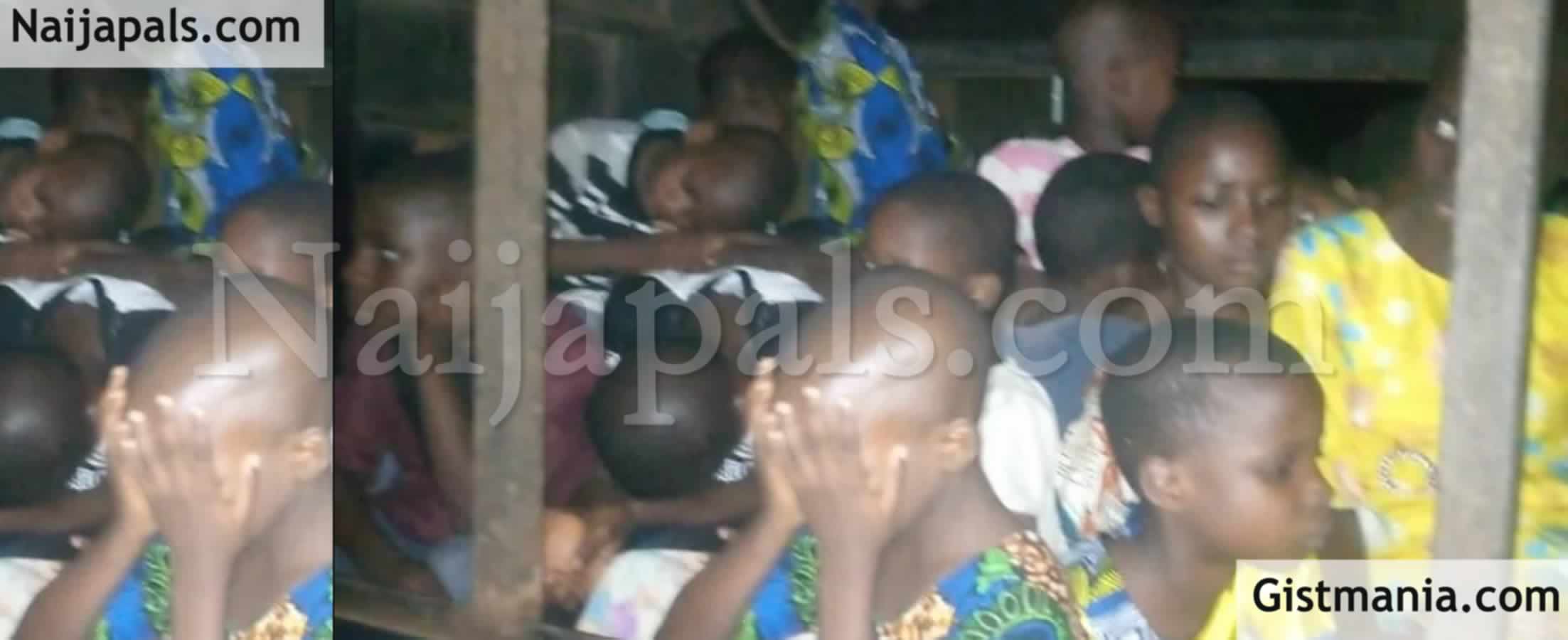 <img alt='.' class='lazyload' data-src='https://img.gistmania.com/emot/comment.gif' /> <b>Drama in Ondo Church As Indoctrinated Children Refuse To Follow Their Parents Home</b>