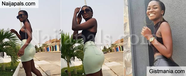 CUTIE! Lady Slays In Super Eagles' 41K Jersey After Turning It Into A Bum  Short (Photo) - Gistmania