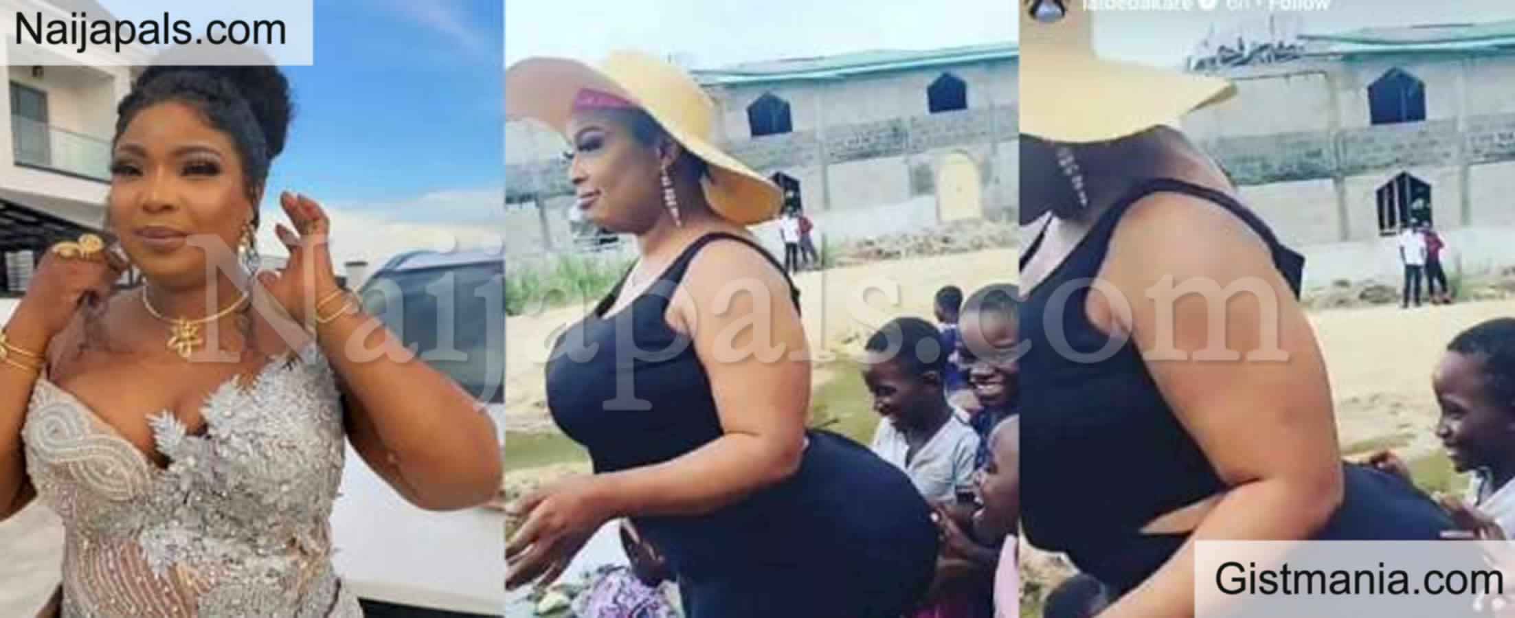<img alt='.' class='lazyload' data-src='https://img.gistmania.com/emot/video.gif' /> VIDEO: <b>“You’re Corrupting These Kids” – Laide Bakare Berated For Allowing Kids Touch Her  Bum’</b>