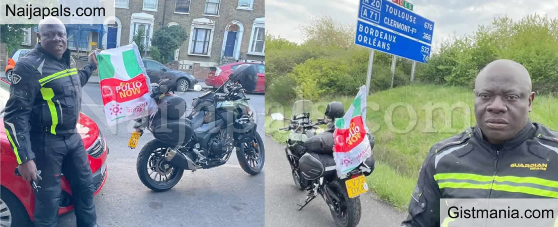 <img alt='.' class='lazyload' data-src='https://img.gistmania.com/emot/comment.gif' /> <b>'I Had To Turn Back' - Nigerian Biker </b>After He Was Denied Entry Into Cote D’Ivoire