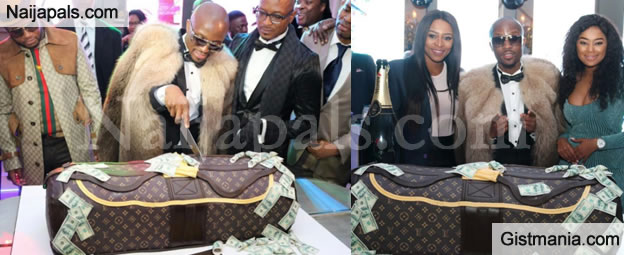 Louis Vuitton bag & dollars birthday cake' - Inside businessman 'Cashflow'  Ngcobo's party