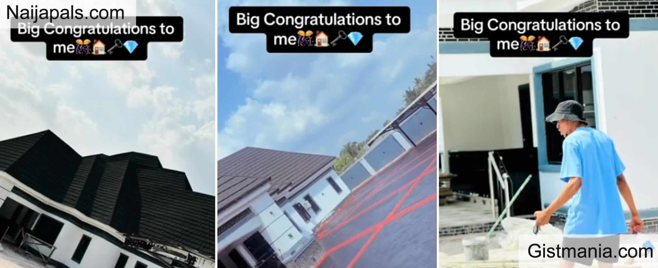 Reactions As 23Yr Old Man Flaunts Wealth Online, Shows Off Expensive House He Newly-Built