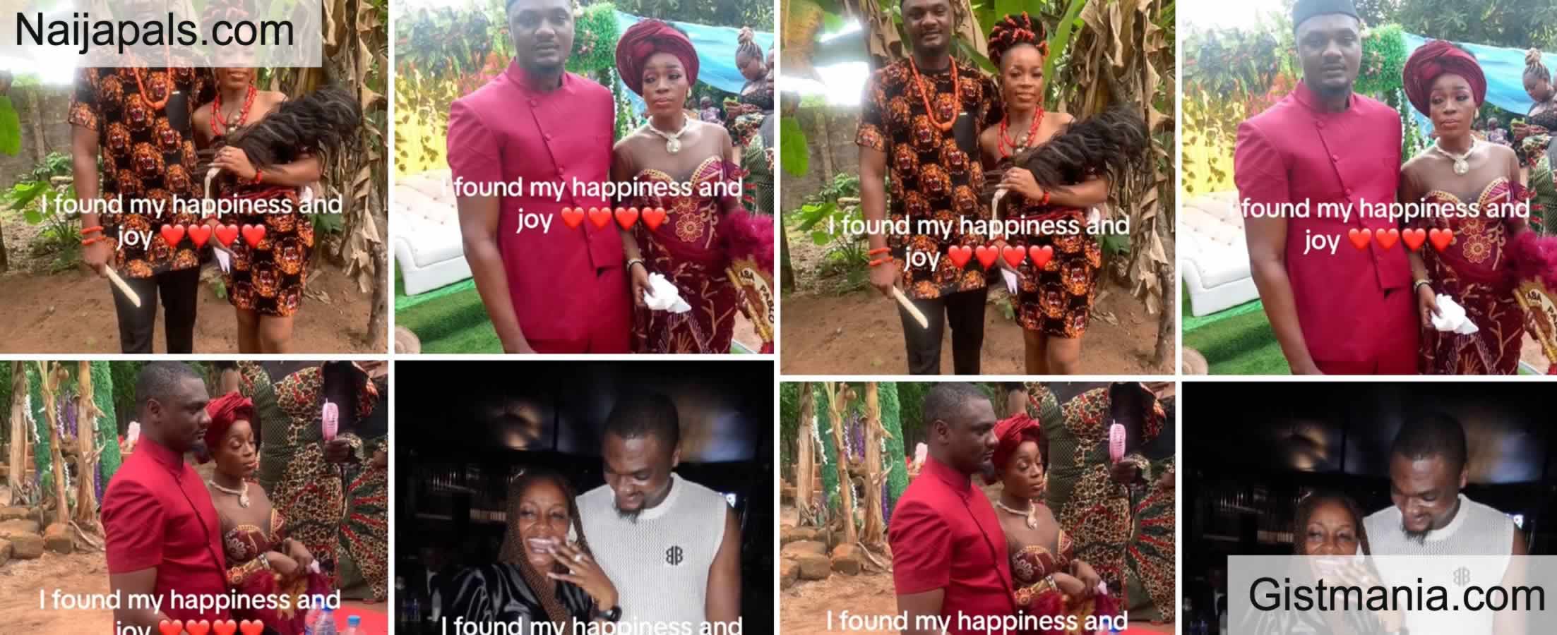 Nigerian Man Slams Trolls Who Called His Wife Ugly After He Shared Their Wedding Video