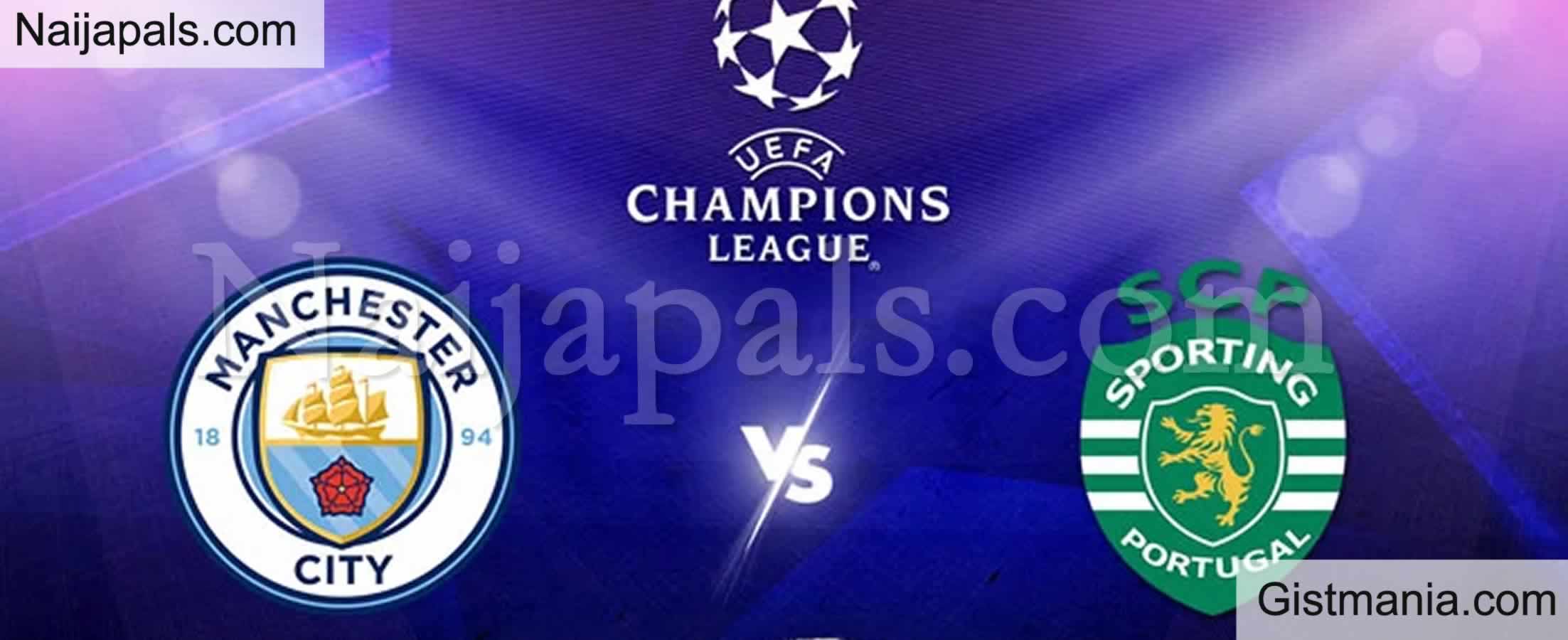 Manchester City v Sporting CP UEFA Champion's League