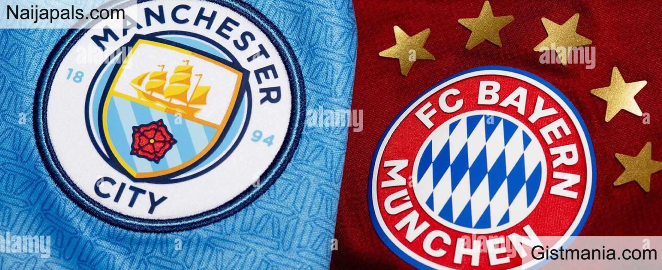 Manchester City v Bayern Munich UEFA Champions League Match,Team News