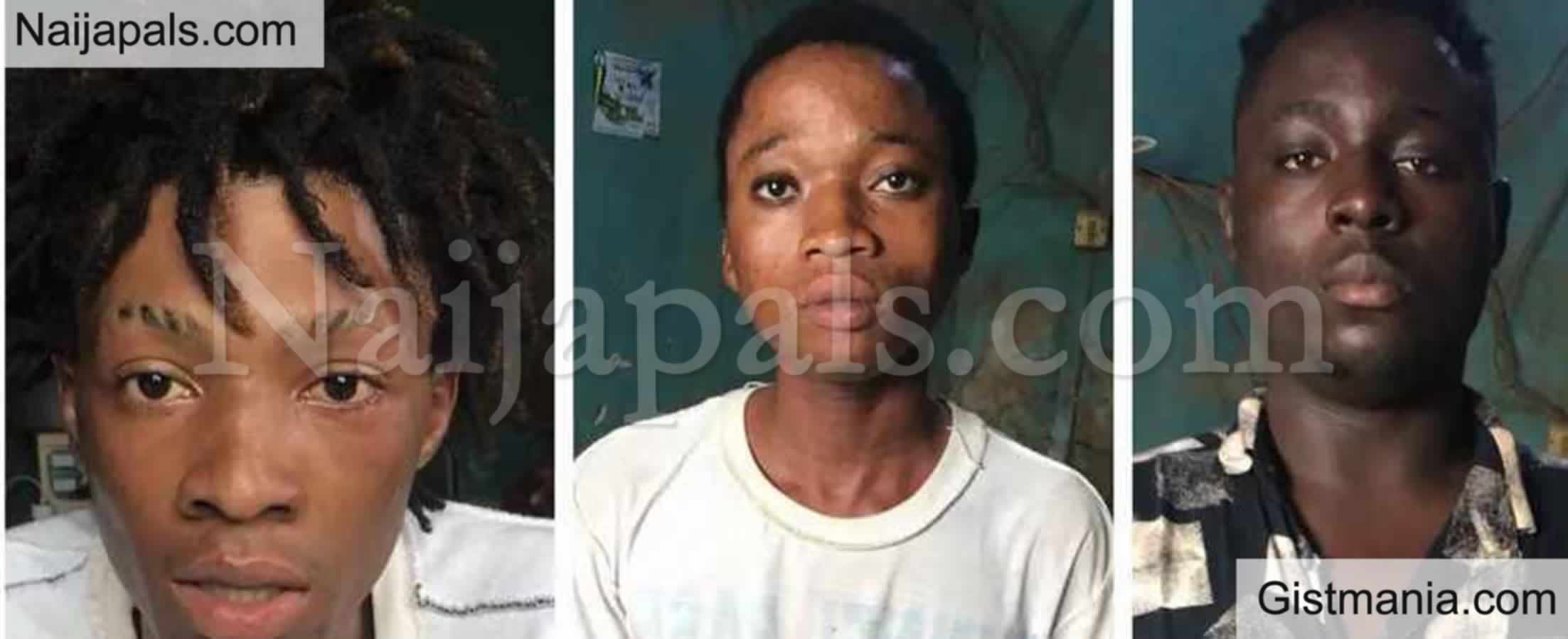 <img alt='.' class='lazyload' data-src='https://img.gistmania.com/emot/shocked.gif' /> <b>3 Men Arrested For R@pe And Forceful Initiation Of A 15 Year Old Girl To Cult Group In Ogun</b>