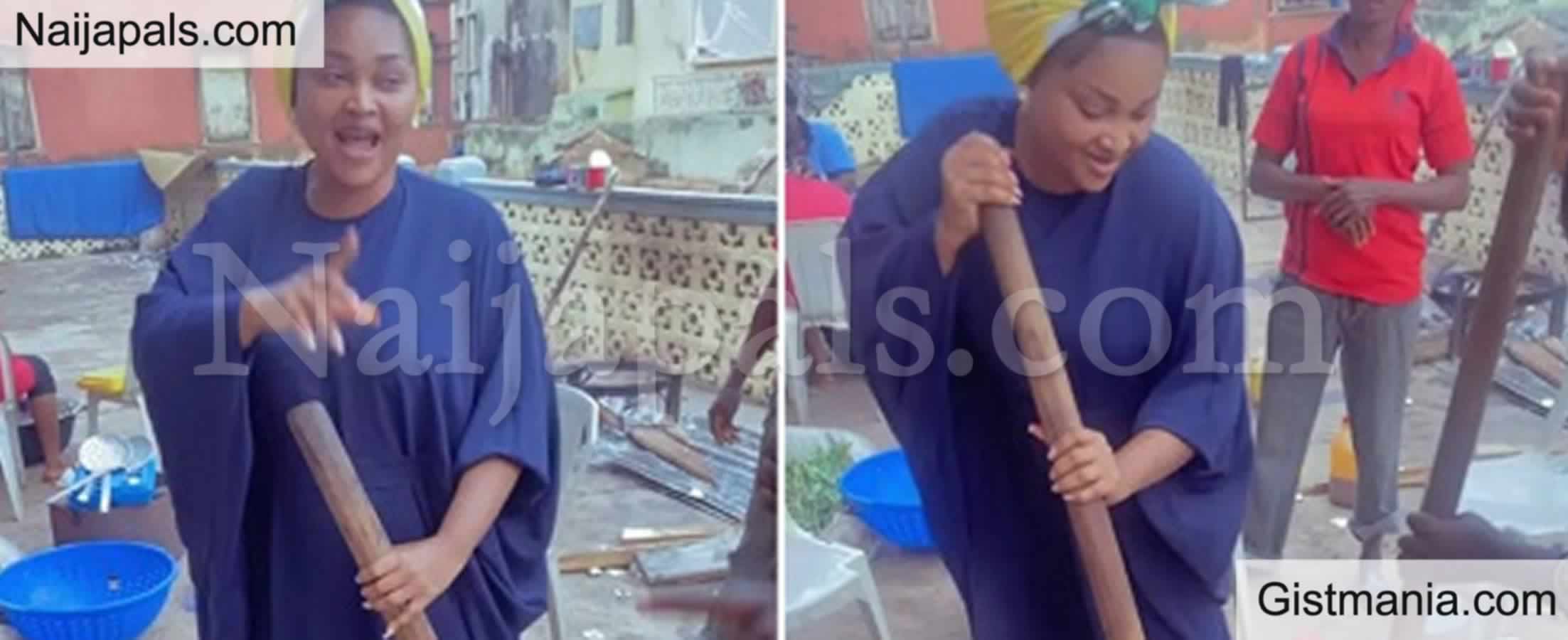 <img alt='.' class='lazyload' data-src='https://img.gistmania.com/emot/video.gif' /> Moment <b>Mercy Aigbe Joined Older Housewives To Cook Delicious Meal At Her Husband's Home </b>(Video)