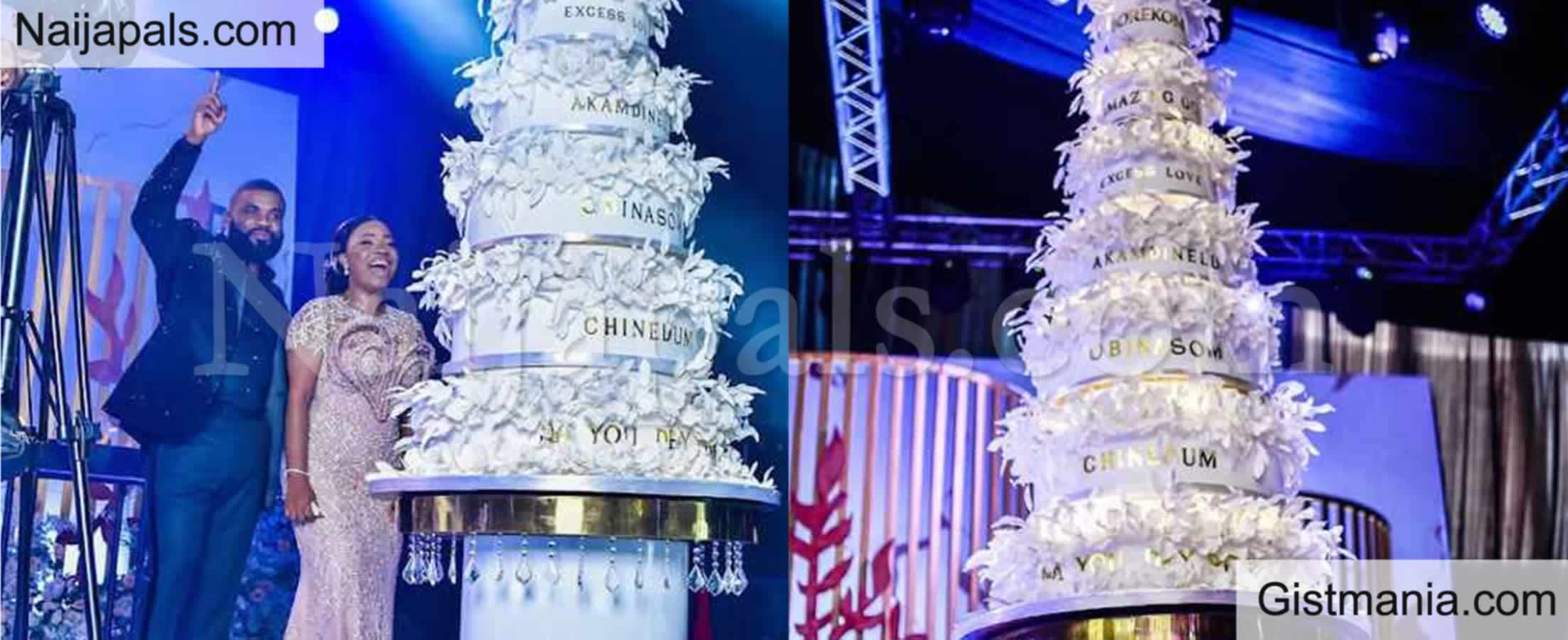 <img alt='.' class='lazyload' data-src='https://img.gistmania.com/emot/photo.png' /> PHOTOS: <b>Check Out Gospel Singer Mercy Chinwo's Eyepopping Wedding Cake</b>