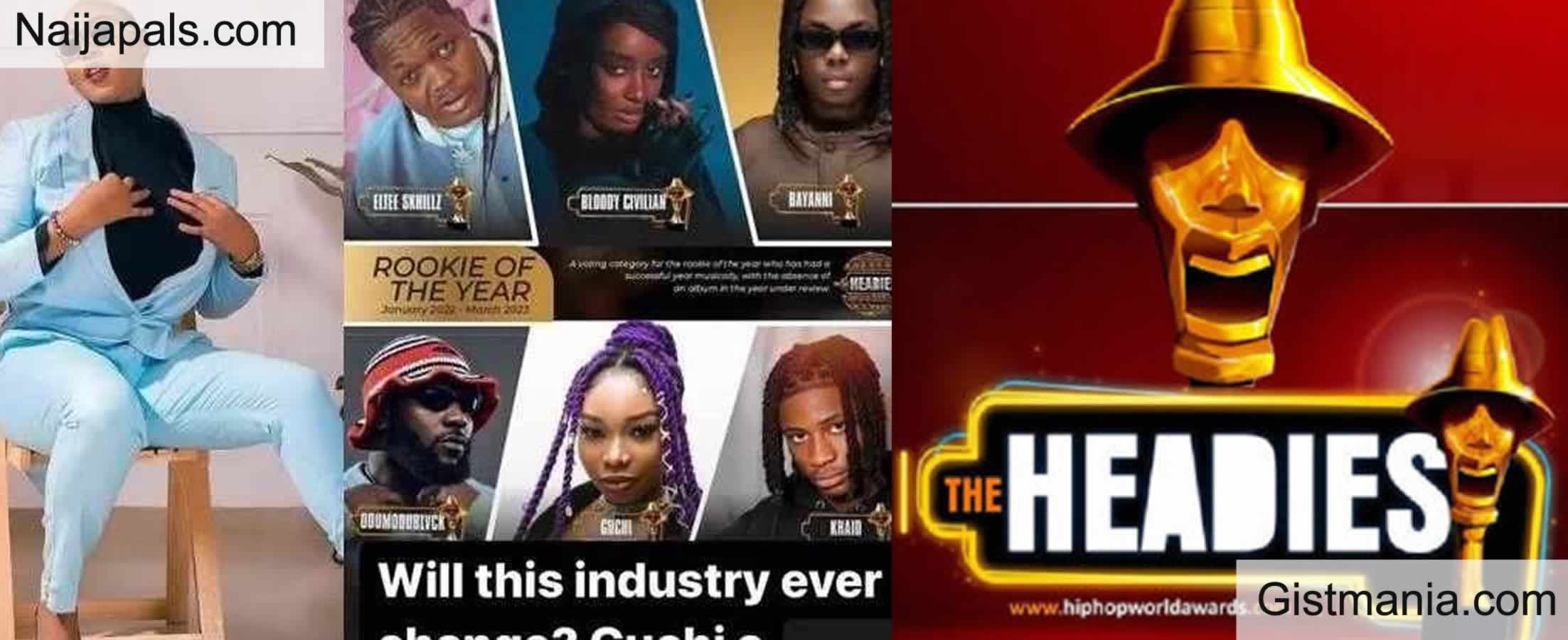 Cynthia Berates Singer Guchi's Nomination For Rookie Of The Year