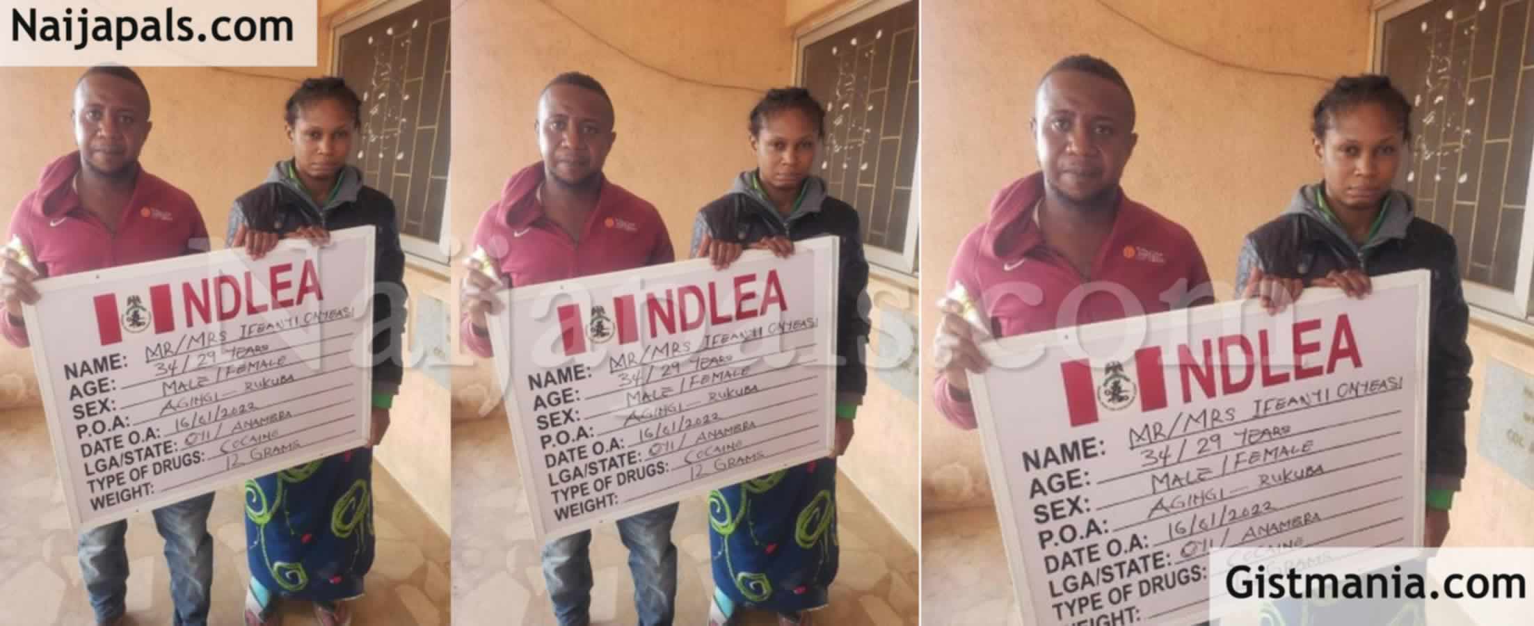 <img alt='.' class='lazyload' data-src='https://img.gistmania.com/emot/news.gif' /> <b>Drug Dealer's Wife, Ifeoma Godwin Sade Arrested While Attempting To Swallow 12 Grams Of Cocaine</b>