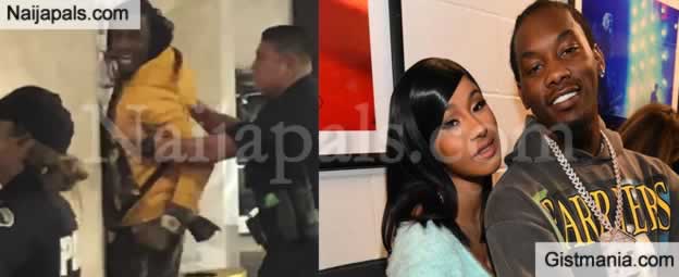 Video: Cardi B’s Husband, Offset Arrested In Los Angeles With Felony ...