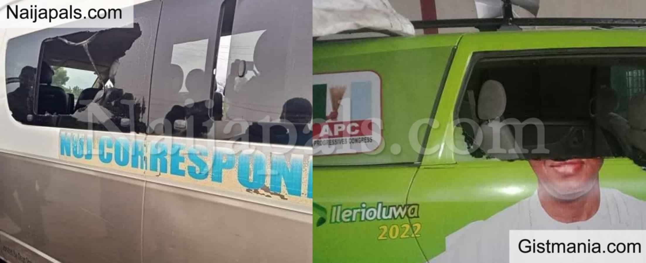 <img alt='.' class='lazyload' data-src='https://img.gistmania.com/emot/news.gif' /> BREAKING: <b>Hoodlums Attack Osun Governor’s Campaign Train, Journalists Injured</b> (Photos)
