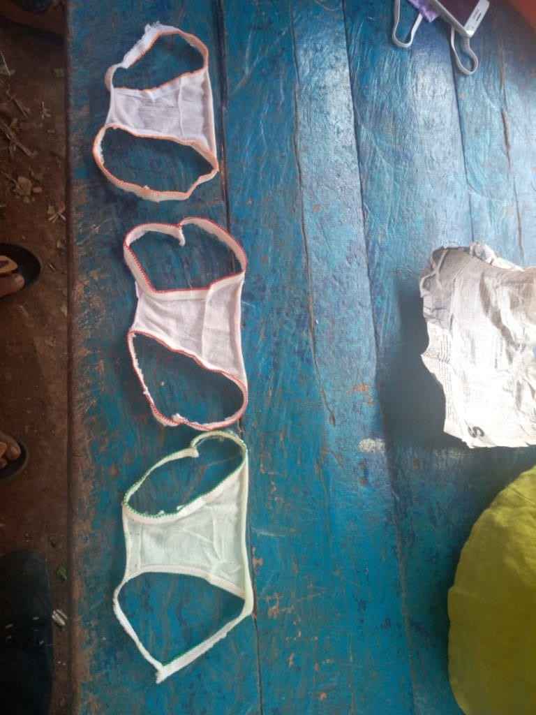 Covid See Photos Of Kenyan Residents Wearing Panties Fashioned Into