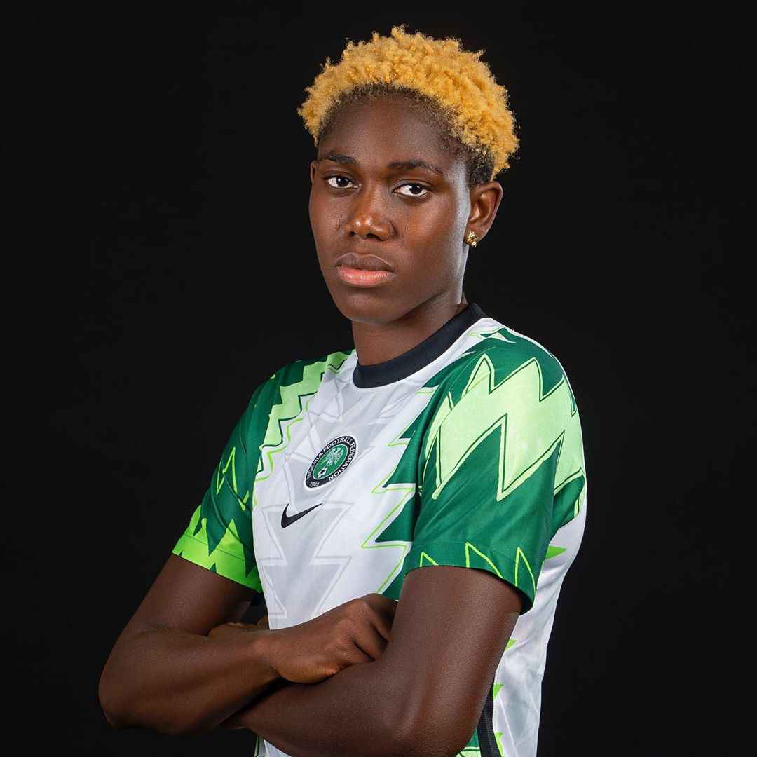 Photos Of the New Super Eagles Jersey As Modelled By Asisat