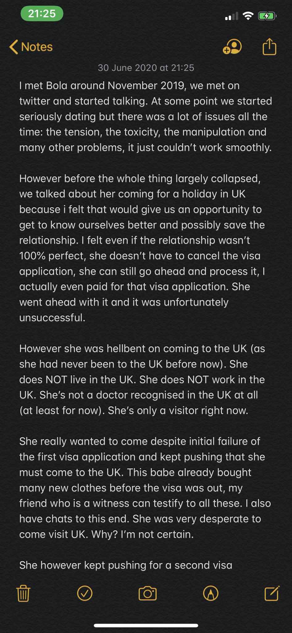 UK Based, Dr. Olufunmilayo Responds To Allegations Made By His Ex ...