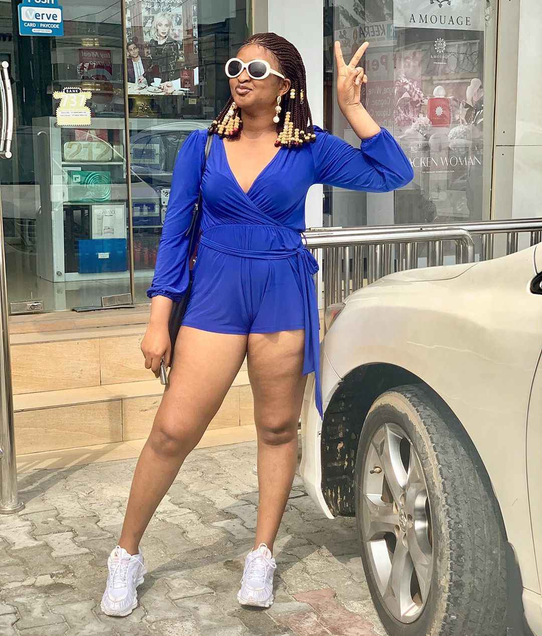 PHOTOS: Actress Who Threatened To Burn The Quran, Etinosa Idemudia Steps Out In Hot Jumpsuit 18