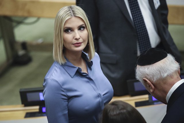 Donald Trump's Daughter, Ivanka Attends UN Meeting With 'No Bra' (PHOTOS) %Post Title