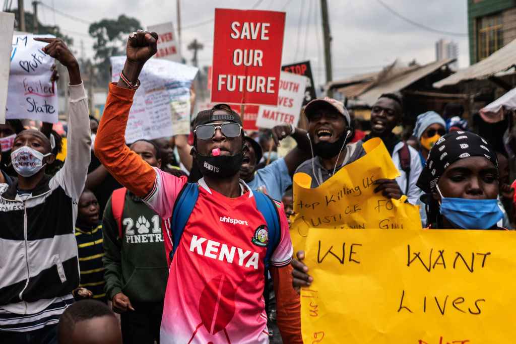 15 Feared Dead As Heavy Protest Hit Kenya Against Incessant Police ...