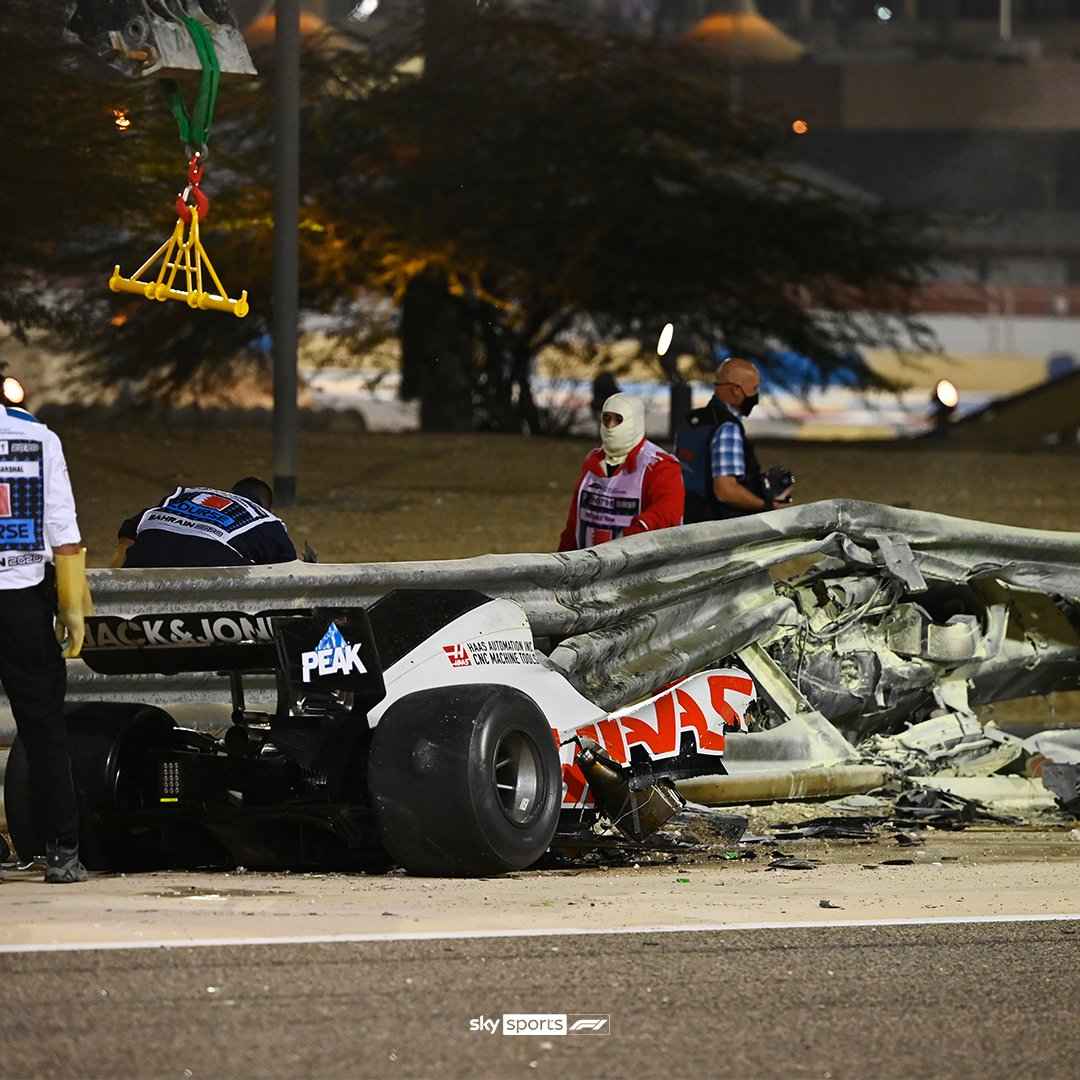 Video Of Romain Grosjean Emerging From F1 Explosion After ...