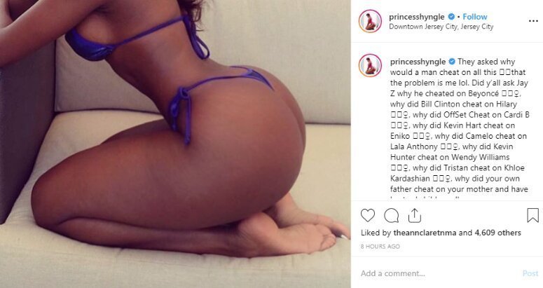 Actress Princess Shyngle Busted For Deceiving Her Instagram Followers  