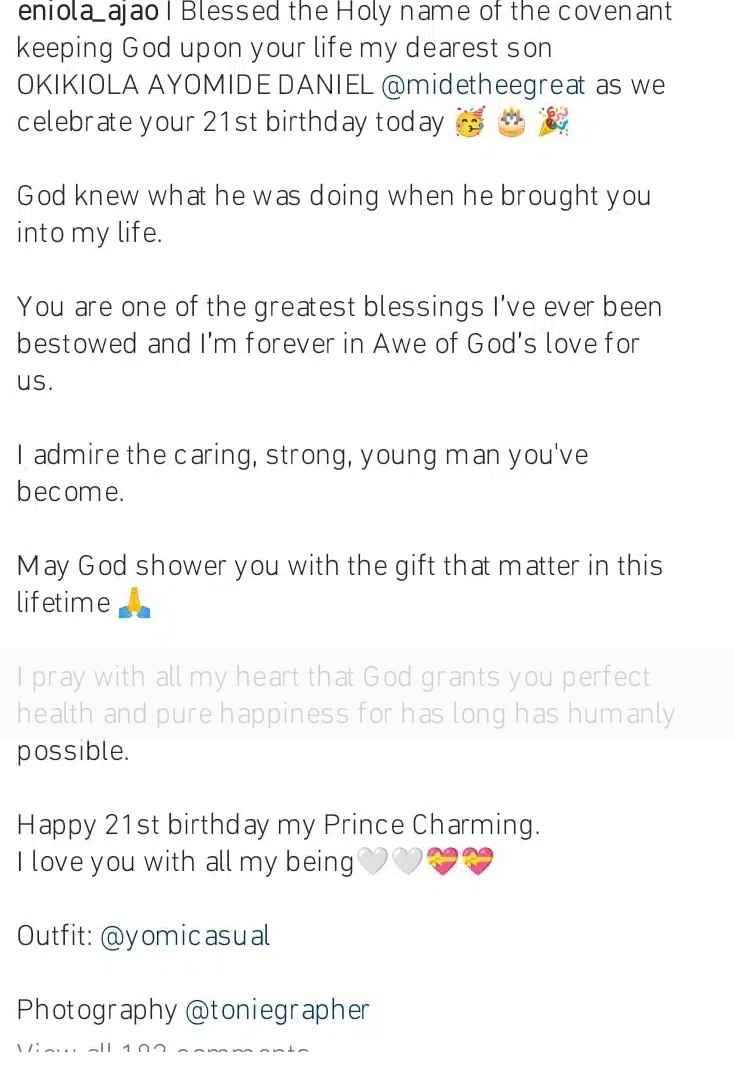 Nollywood Actress, Eniola Ajao Pens Lovely Birthday Message To ...