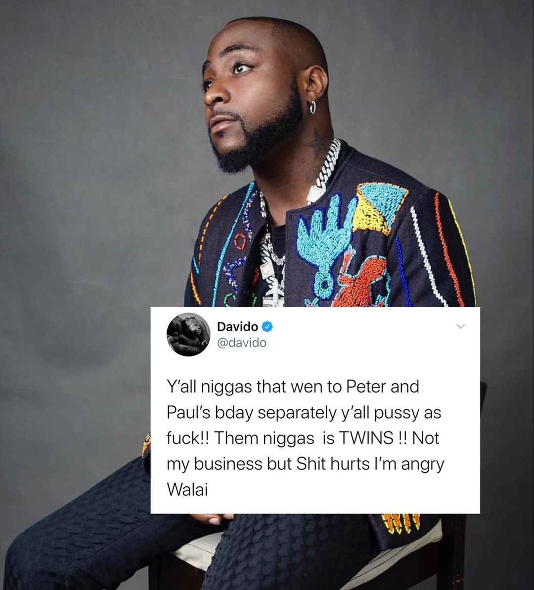 Davido Blasts Personalties That Grace P-Square Birthday Celebration ...