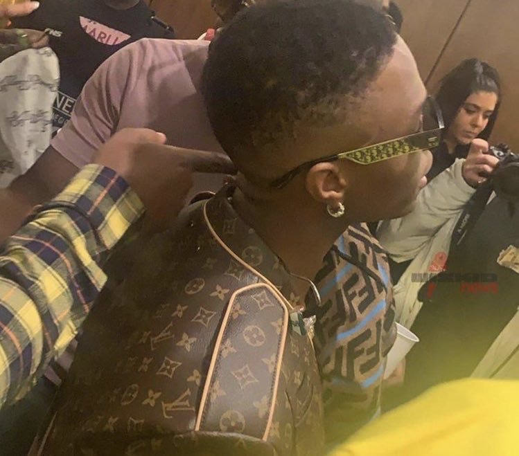 A Closer Look At Wizkid's N2.3m Louis Vuitton Jacket For His O2 Arena Show  in London (Photos) - Gistmania