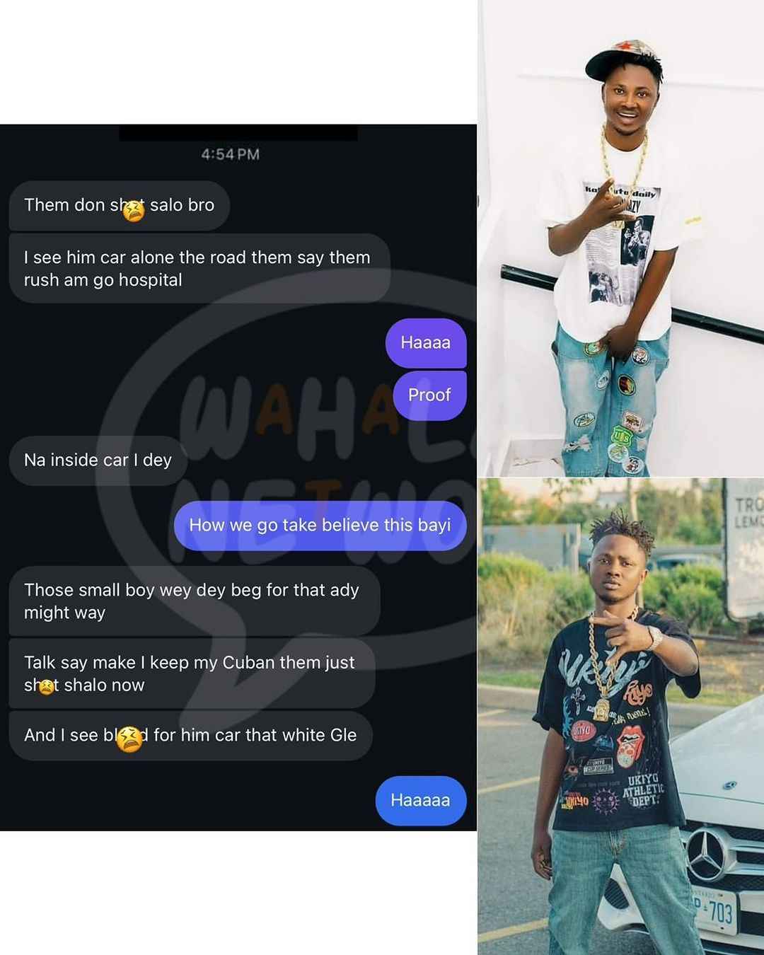 Popular Nigerian TikToker Oloba Salo Shot in Lekki, Lagos