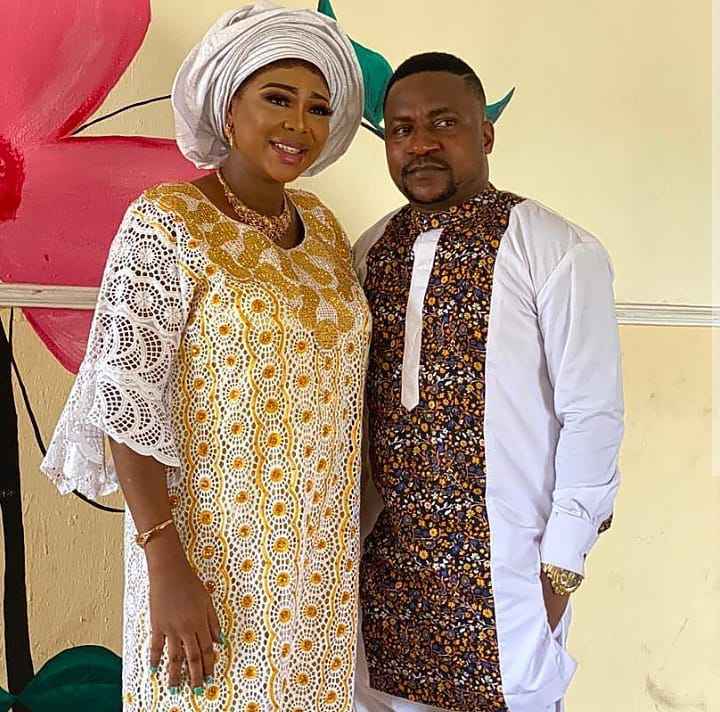 Photos From Actor Segun Ogungbe And Second Wife Wunmis Naming