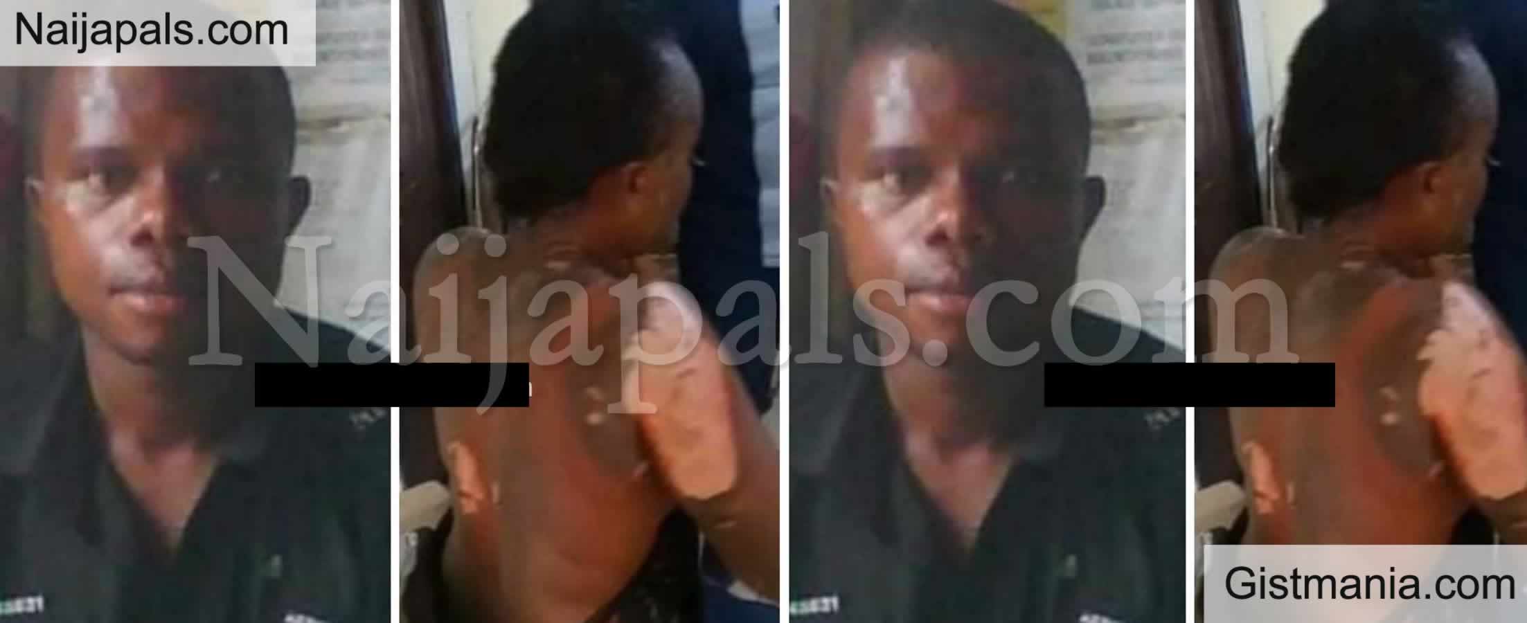 <img alt='.' class='lazyload' data-src='https://img.gistmania.com/emot/photo.png' /> <b>Wicked Policeman Sets Female Neigbhour Ablaze After She Refused to Date Him In Rivers</b>