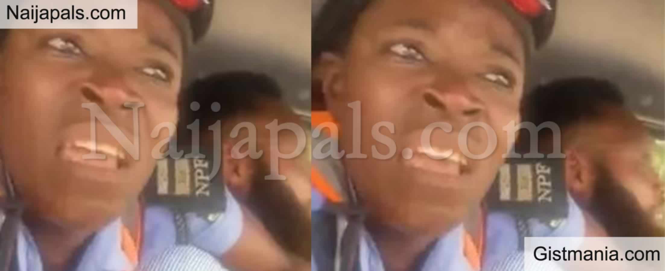 <img alt='.' class='lazyload' data-src='https://img.gistmania.com/emot/video.gif' /> Video Of <b>Policewoman Screaming As Driver Zooms Off With Her In His Car After She Entered </b>