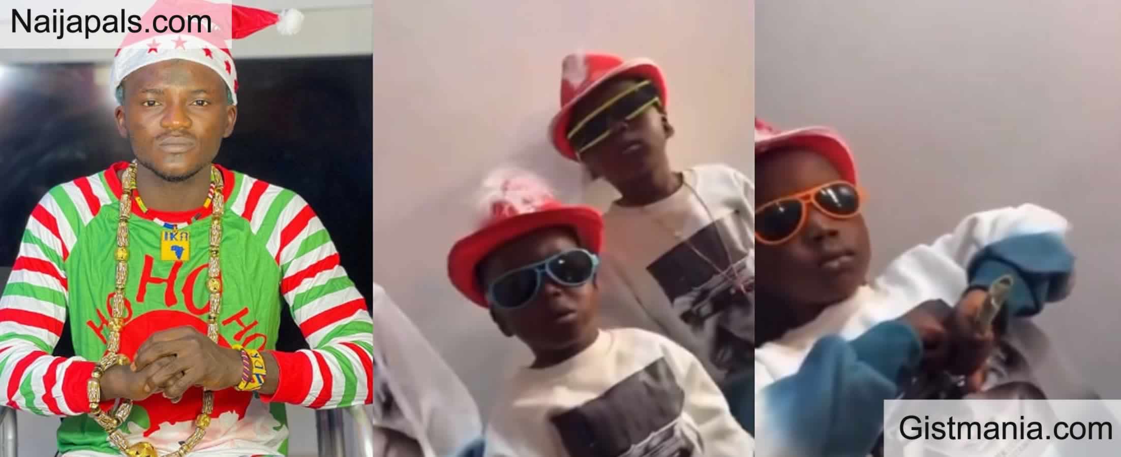 VIDEO: Portable Hypes His Boys As He Shows Off Their Christmas Outfits -  Gistmania