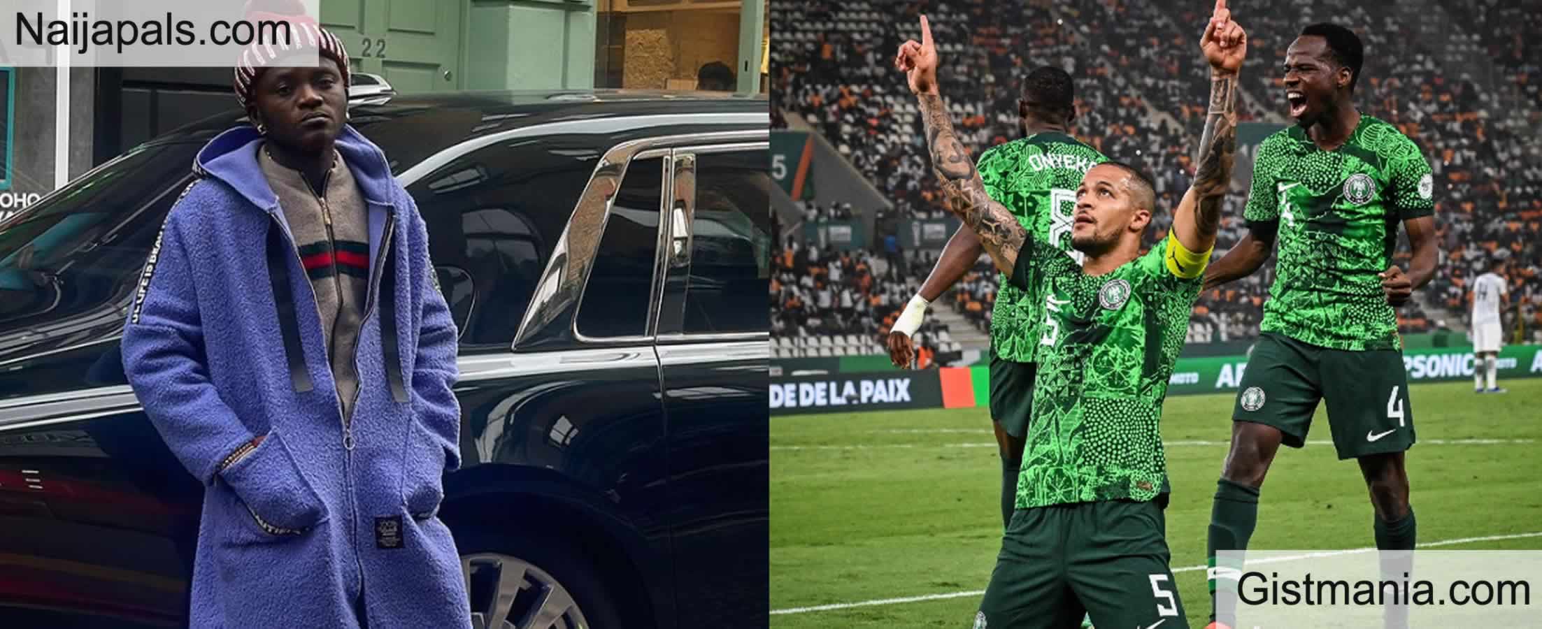 “Talented Players In Sango And Agege Will Defeat Ivory Coast” – Portable Reacts Over AFCON Loss