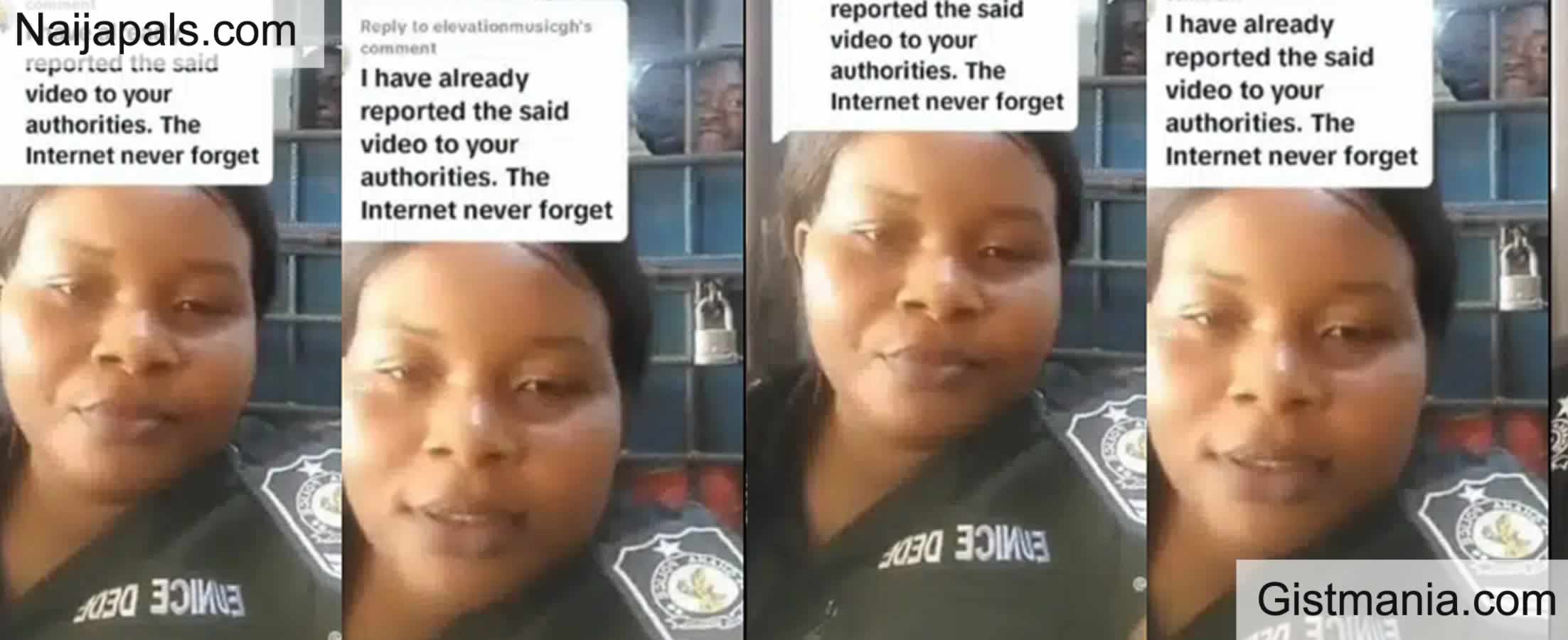 Female Prison Officer Tenders Apology For Sharing Video of Inmates ...