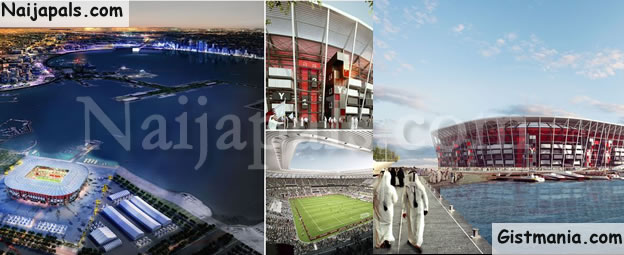 QATAR 2022! Photos Of The First Ever Fully Movable World Cup Stadium ...