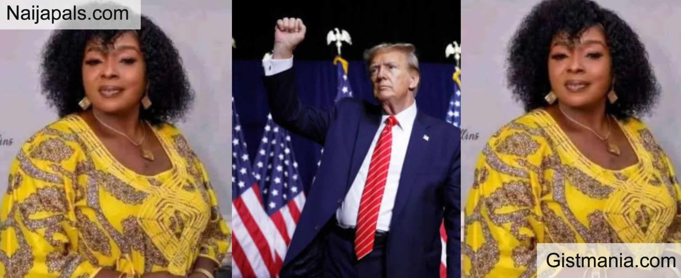 Call Me Mama Trump - Rita Edochie Celebrates Donald Trump’s Electoral Victory