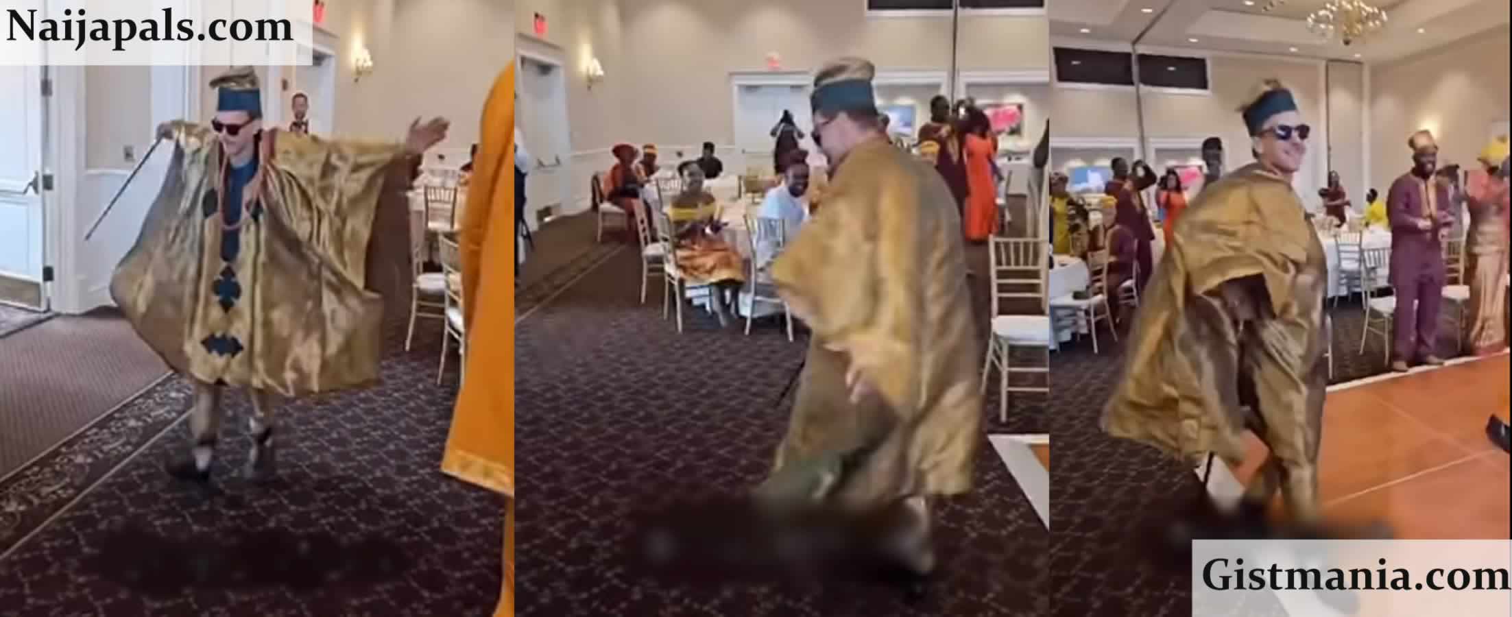 Russian Groom’s Viral Dance Moves Dazzle Ahead Of Nigerian Wedding (Video)