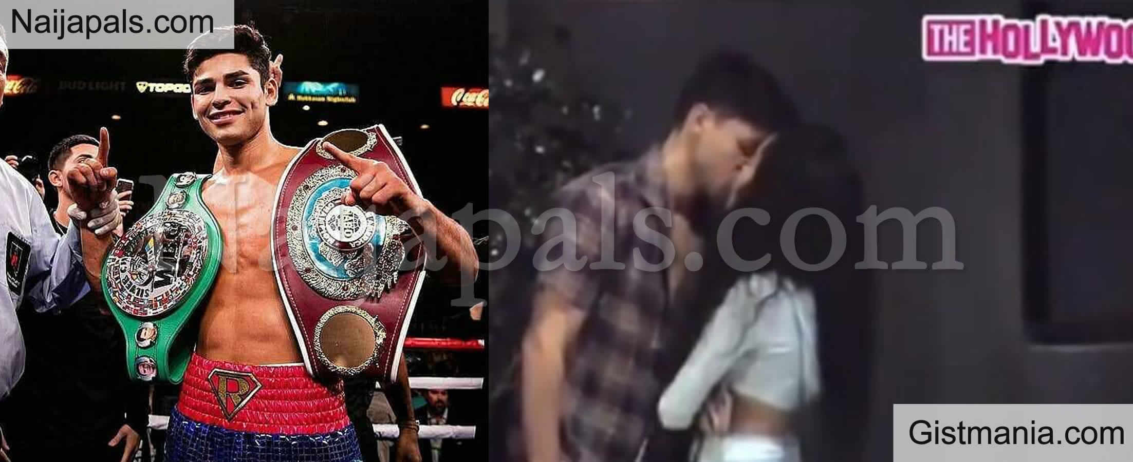 Video Us Boxing Champion Ryan Garcia Caught On Camera Cheating On His Pregnant Fiancée Gistmania 5300