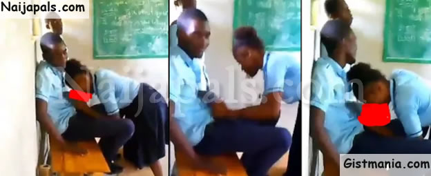 Viral Photos Of Female Student Performing Oral Sex On Classmate Photos