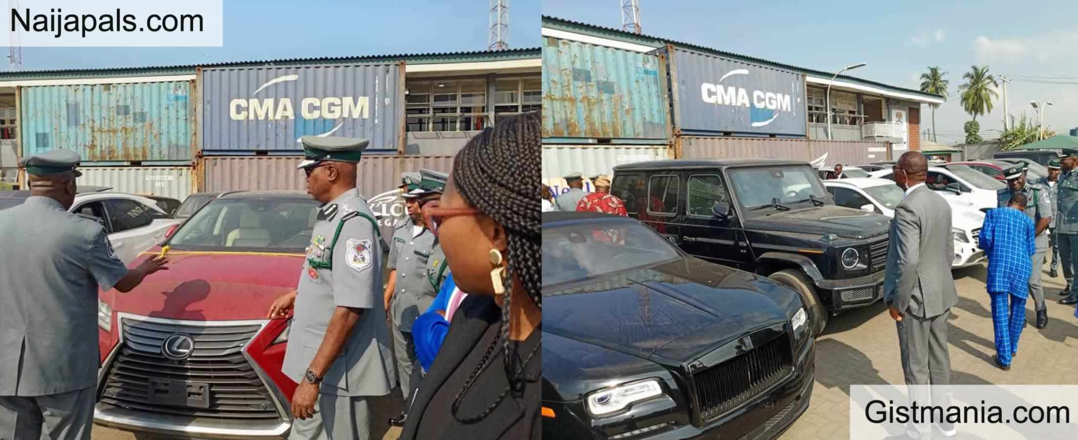 PICS: Canada Receives 21 Recovered Stolen Exotic Cars Worth N1.8bn From Nigeria Customs