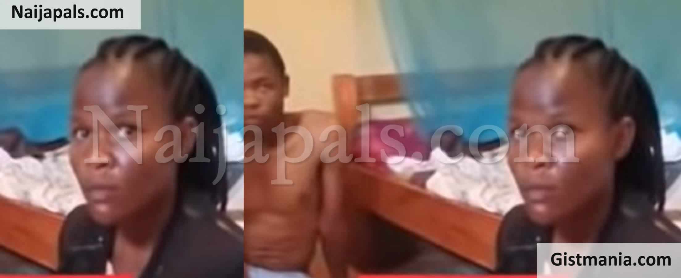 University Student Caught Having Sex With Lecturers Wife In Her Matrimonial Home (Video) image
