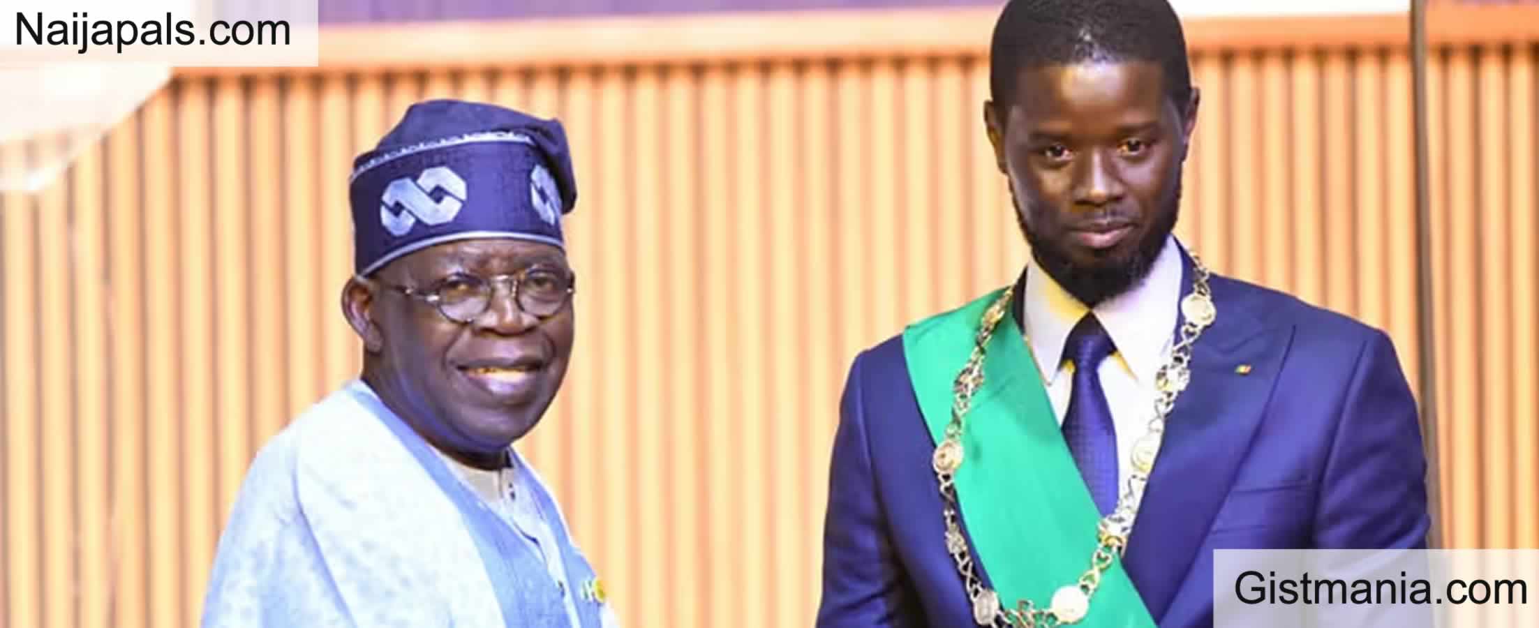 BREAKING; President Tinubu Receives Senegal President Diomaye Faye At ...