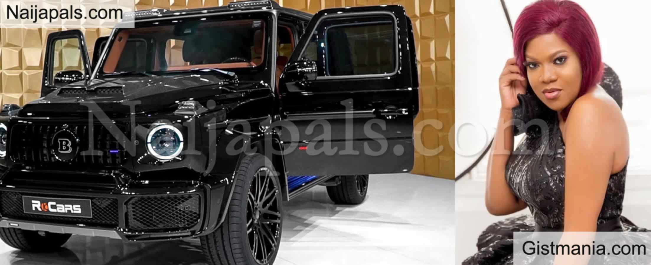 Nigerian Actress Toyin Abraham Flaunts Her New Mercedes Benz G Wagon Brabus She Just Acquired Gistmania