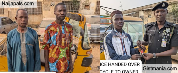 How Two Suspected Thieves Drugged Keke Rider And Stole His Tricycle in ...