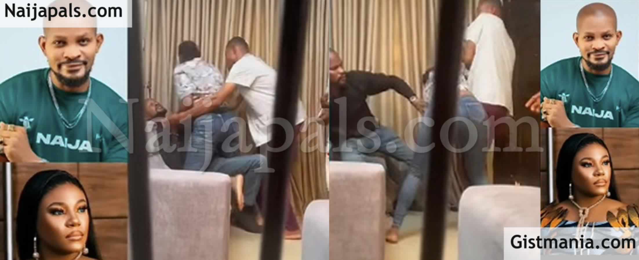 Moment Actor Uche Maduagwu Was Beaten Up on Set By Popular Movie Producer (VID)