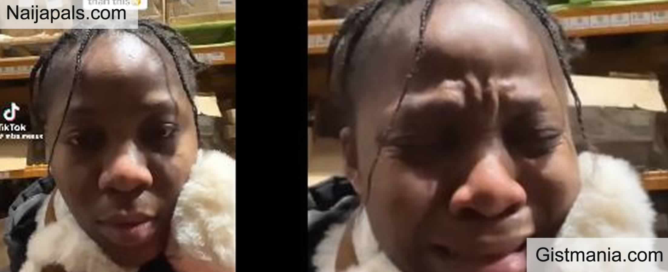 Nigerian Lady Weeps Over The Coldness Of A Warehouse She Works At In The UK